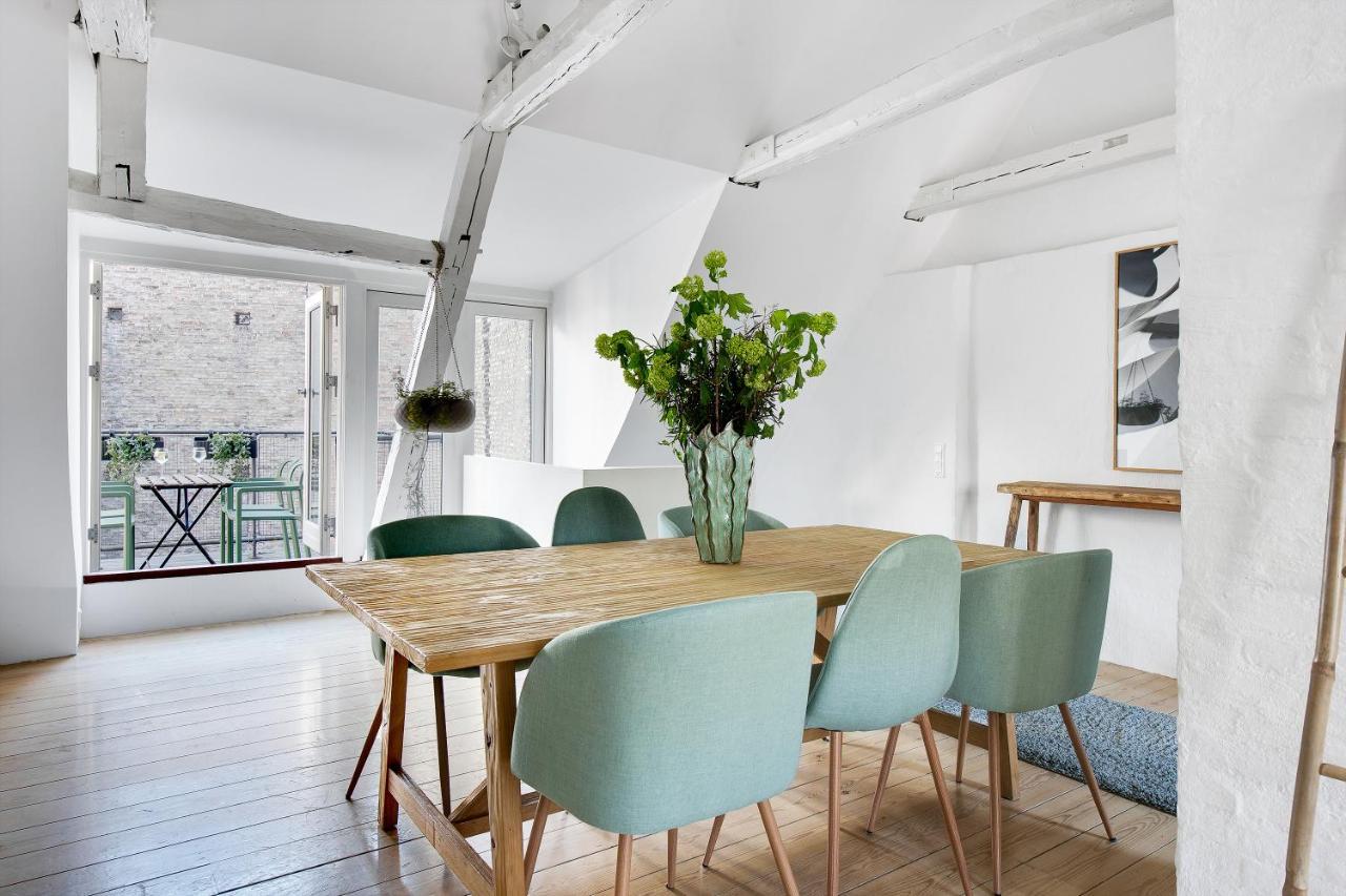 Sanders Main - Endearing Two-Bedroom Duplex Apartment With A Balcony Next To Magical Nyhavn Kopenhag Dış mekan fotoğraf